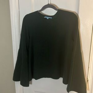 Antonio Melani Crew Neck Bell Sleeve Cashmere Sweater Sz m